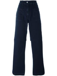 short back straight trousers Marios