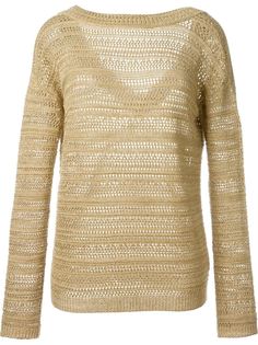 вязаный топ c V-образным вырезом  Ermanno Scervino