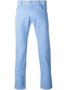 брюки-чинос с подвернутыми манжетами Z Zegna