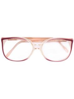 очки в овальной оправе Yves Saint Laurent Vintage