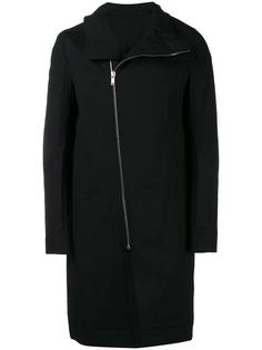 парка со смещенной застежкой-молнией Rick Owens