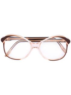 объемные солнцезащитные очки Yves Saint Laurent Vintage