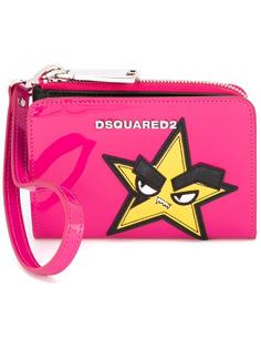 кошелек с аппликацией 'Punk' Dsquared2