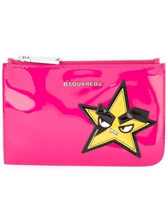 косметичка с аппликацией звезды Dsquared2