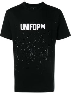 футболка с логотипом  Uniform Experiment