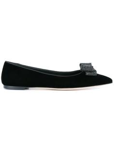 декорированные балетки  Giuseppe Zanotti Design