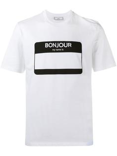 футболка 'Bonjour'  Ami Alexandre Mattiussi