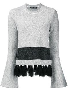 свитер с кисточками по подолу Proenza Schouler