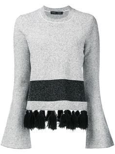 свитер с кисточками по подолу Proenza Schouler