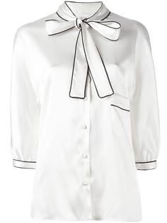блузка с завязками на бант Dolce &amp; Gabbana