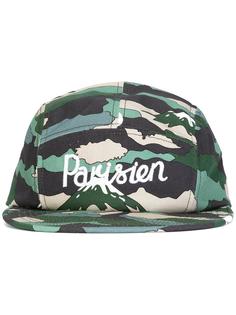 camouflage cap Maison Kitsuné