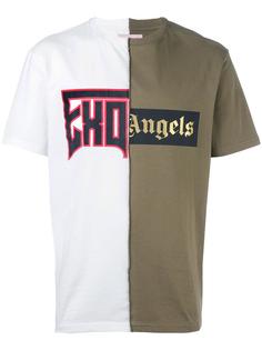 bicolour printed T-shirt Palm Angels