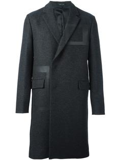 пальто с панельным дизайном Emporio Armani