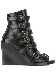 сапоги с ремешками на пряжках Ann Demeulemeester