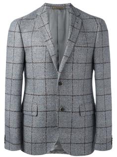 пиджак в клетку Corneliani