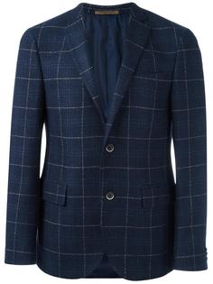 блейзер в клетку Corneliani