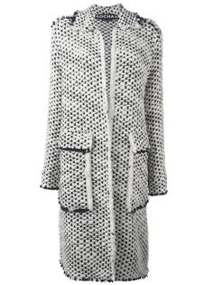 chunky knit coat  Rochas