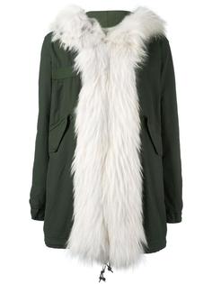 raccoon fur trim parka  Mr &amp; Mrs Italy
