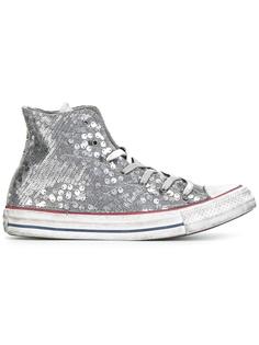 хайтопы с блестящей отделкой Converse