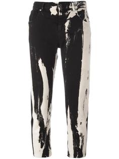 tie dye cropped jeans  Mm6 Maison Margiela