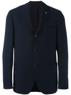 three button blazer Lardini