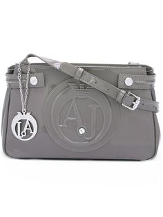 logo embossed shoulder bag Armani Jeans