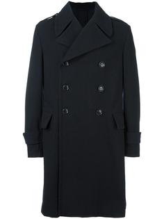 double-breasted mid coat Aspesi