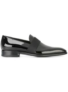 лоферы с эластичным ремешком Santoni