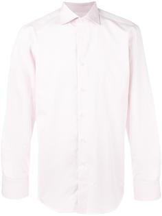 slim-fit striped shirt Canali