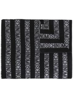 полосатый шарф Moschino