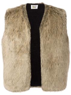 'Wild Lethal Trash' faux fur gilet Walter Van Beirendonck Vintage