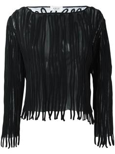 appliqué detail jumper  Aviù