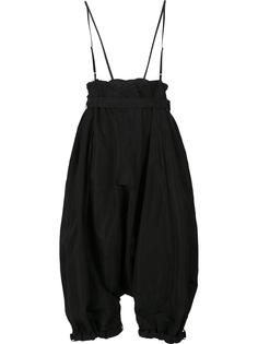 suspenders cropped trousers Yohji Yamamoto