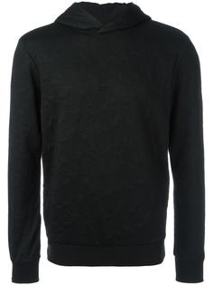толстовка с тисненым логотипом Armani Jeans