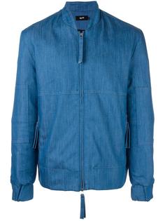 denim bomber jacket Blood Brother