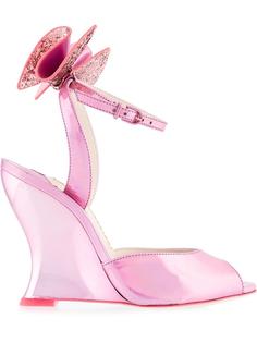 bow detail wedge sandals Sophia Webster