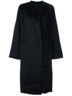 'Shaggy' long coat  Helmut Lang