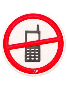 стикер 'No mobiles' Anya Hindmarch