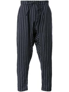 striped loose fit trousers Kazuyuki Kumagai