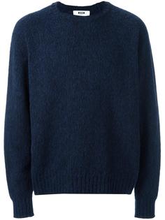 джемпер с круглым вырезом MSGM