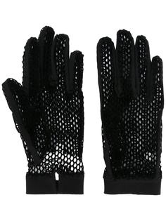 сетчатые перчатки Mm6 Maison Margiela