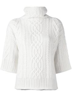 джемпер вязки косичкой  Max Mara