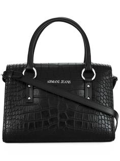 crocodile effect tote Armani Jeans