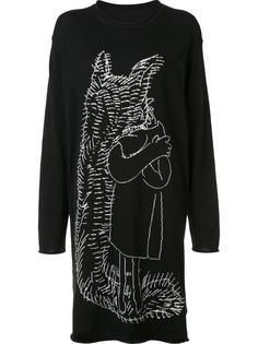embroidered long T-shirt Yohji Yamamoto