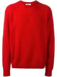 джемпер с круглым вырезом MSGM