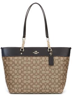сумка-тоут с принтом логотипа Coach