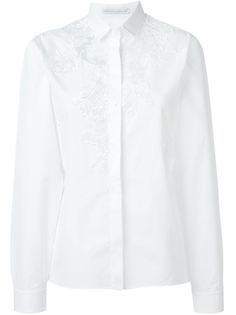рубашка с кружевными панелями Ermanno Scervino