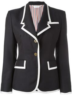 блейзер с контрастной окантовкой Thom Browne