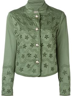 куртка с вышивкой  Ermanno Scervino