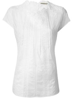 топ с кружевными деталями Ermanno Scervino